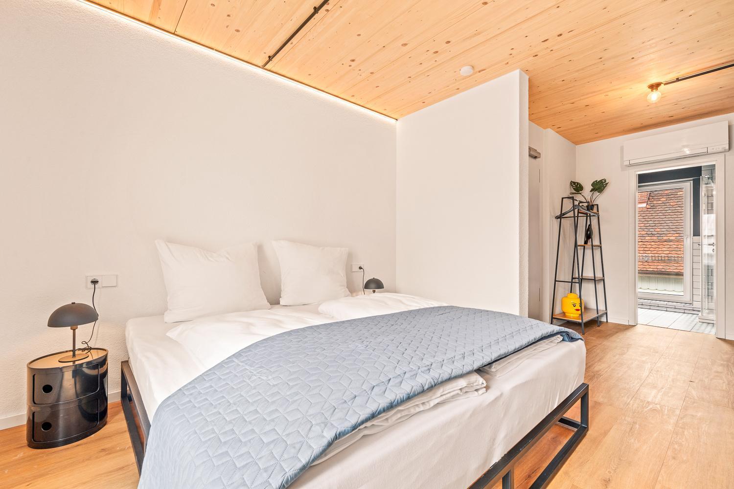 Einzimmer Wohlfuehlapartment Vier Klimatisiert FDH Exterior foto