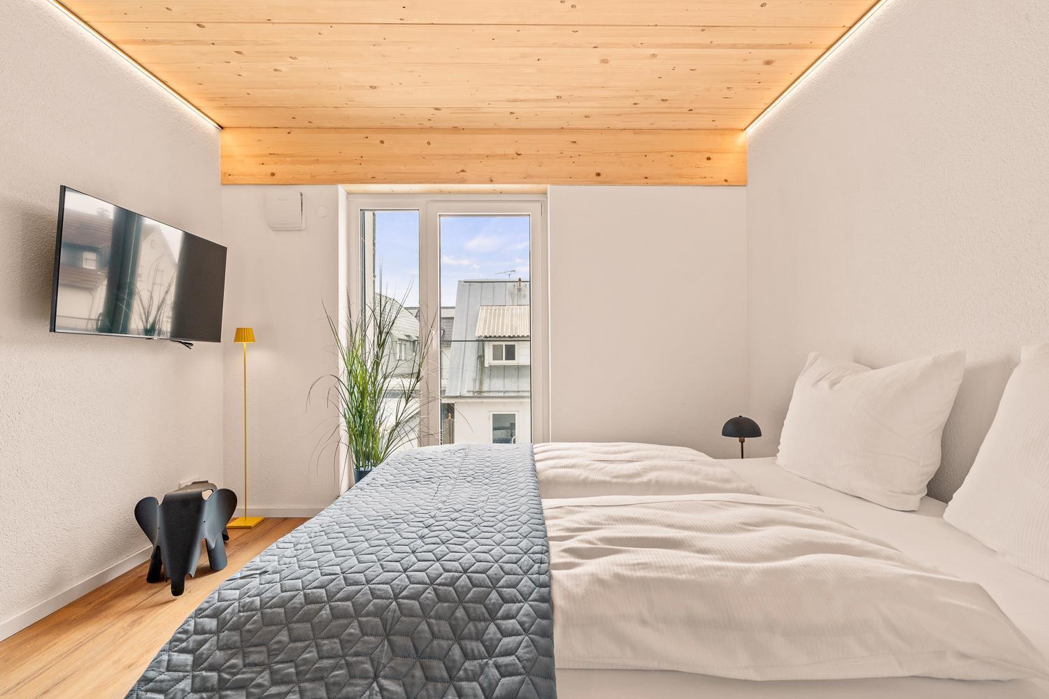 Einzimmer Wohlfuehlapartment Vier Klimatisiert FDH Exterior foto